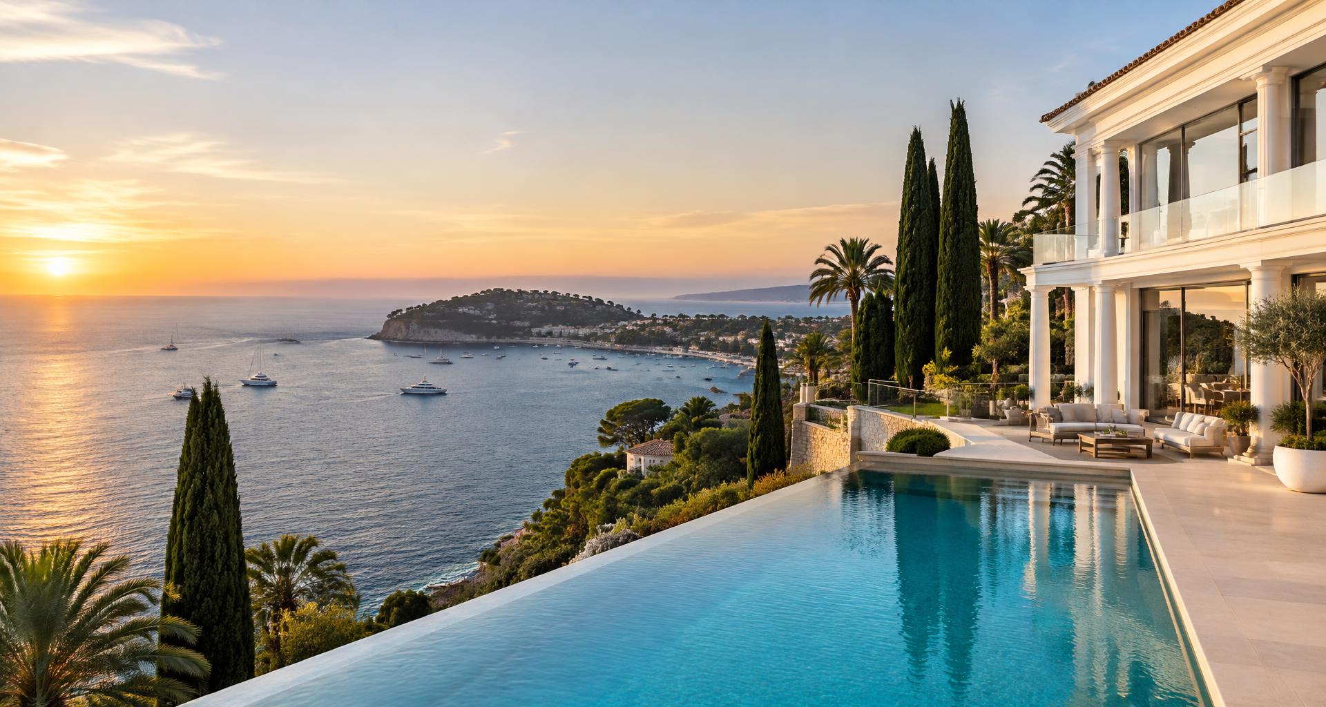 An extraordinary French Riviera villa overlooking the Mediterranean